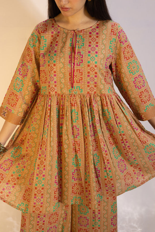 Stitch Mosaic Flared Set