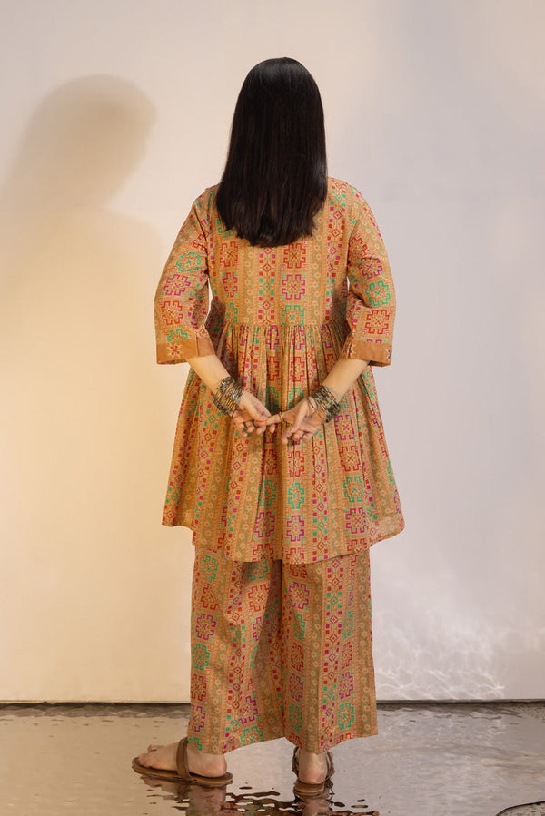 Stitch Mosaic Flared Set