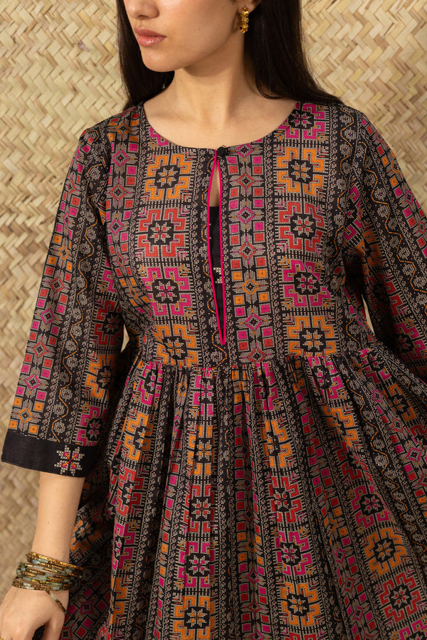 Stitch Mosaic Flared Set