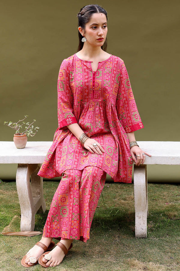 Stitch Mosaic Flared Set