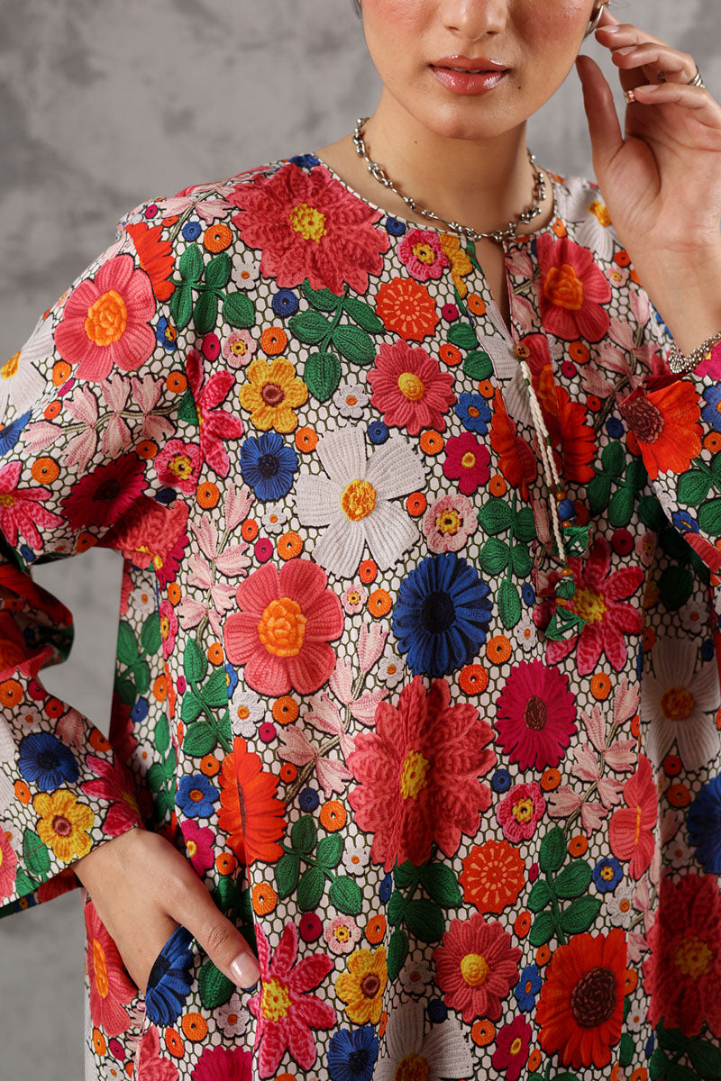 Bloom Garden Printed Co-Ord Set