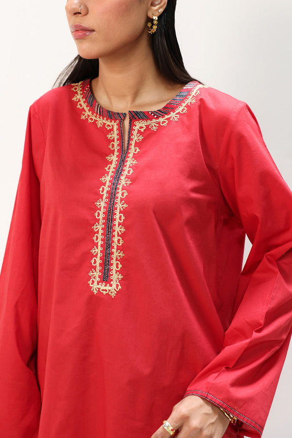 Susi Patterned Farshi Set