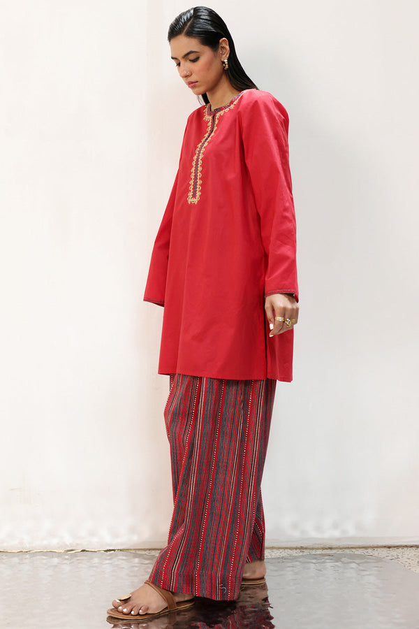 Susi Patterned Farshi Set