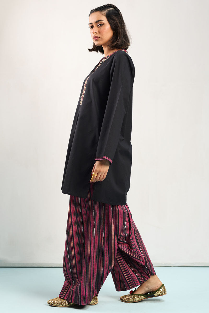 Susi Patterned Farshi Set