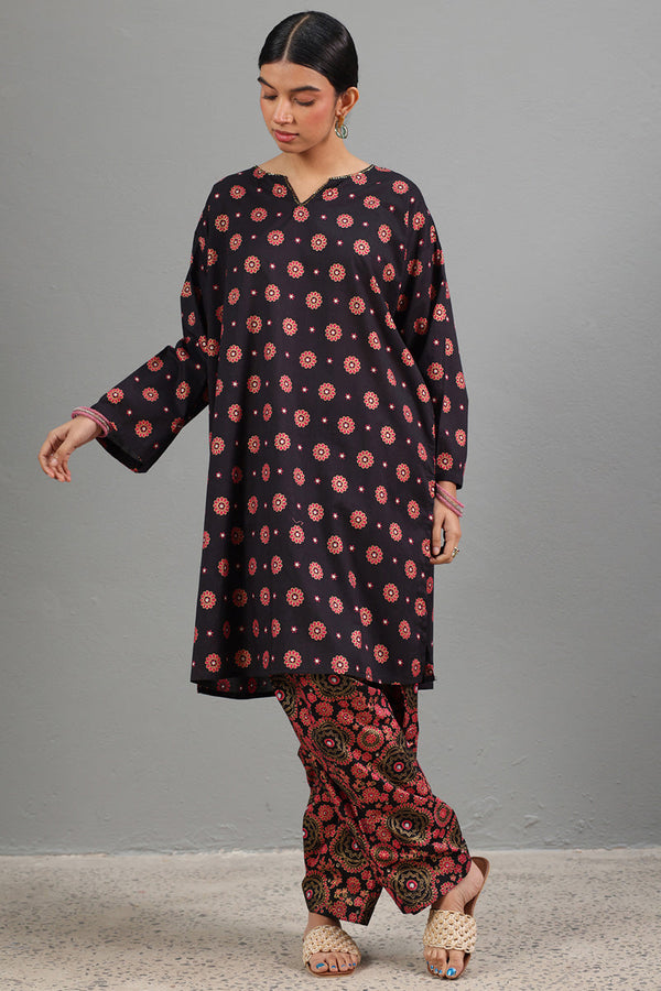 Mukaish Floral Burst Set