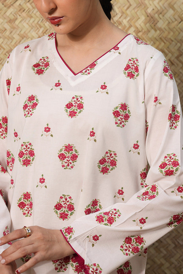 Meenakari Printed Set