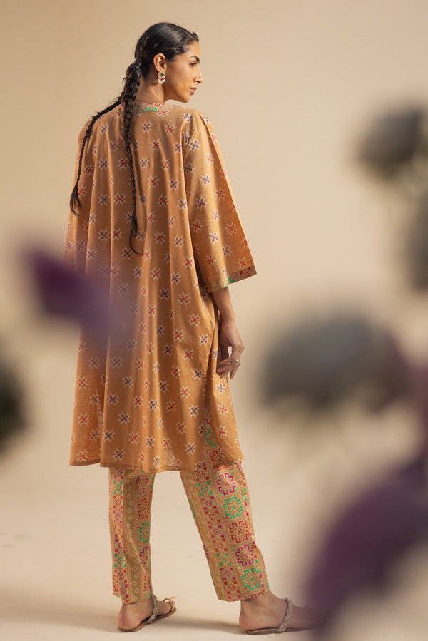 Stitch Script Printed 2-Piece Set