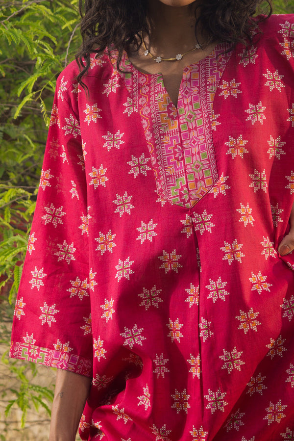 Stitch Script Printed 2-Piece Set