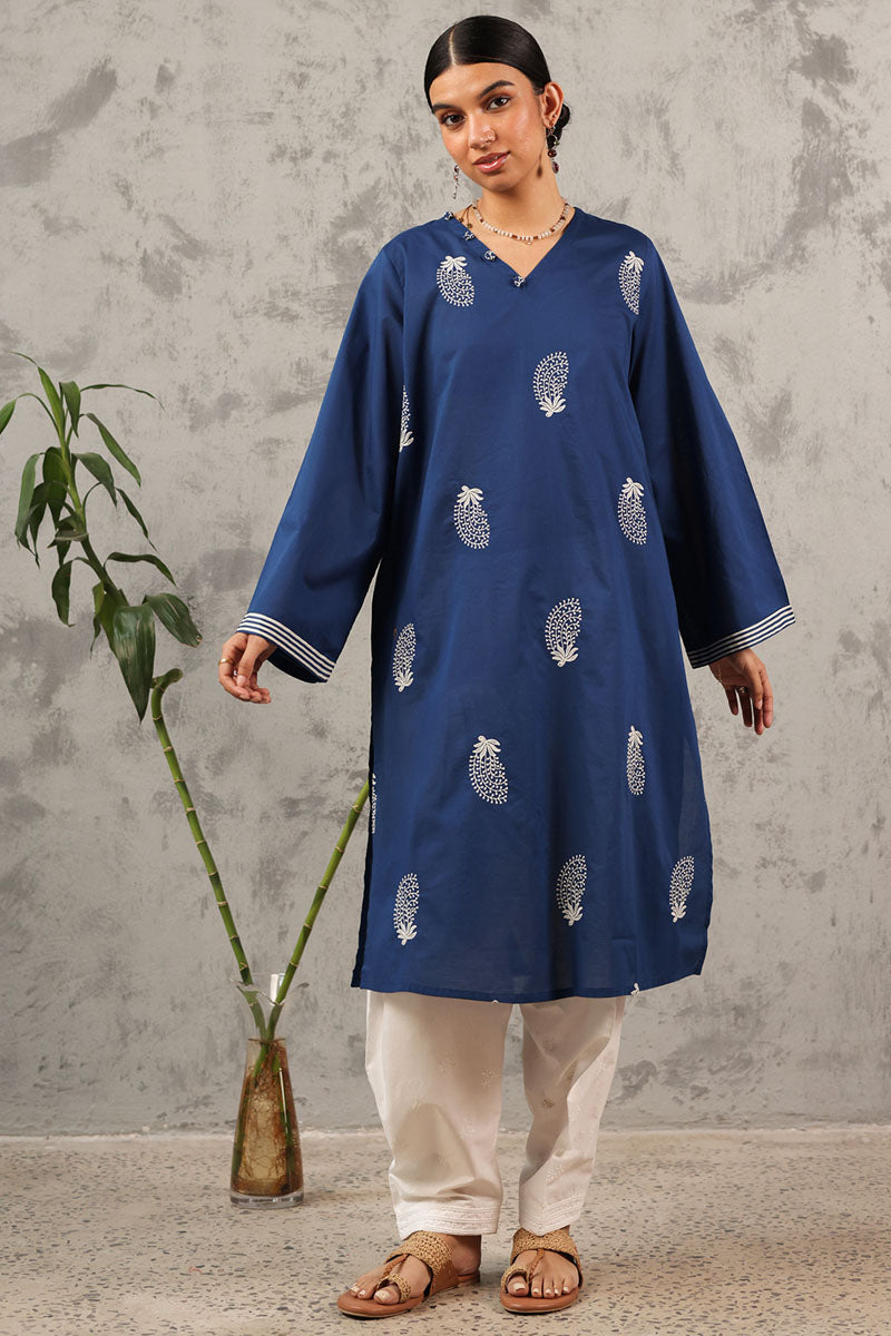 Embroidered Regal Line Shirt