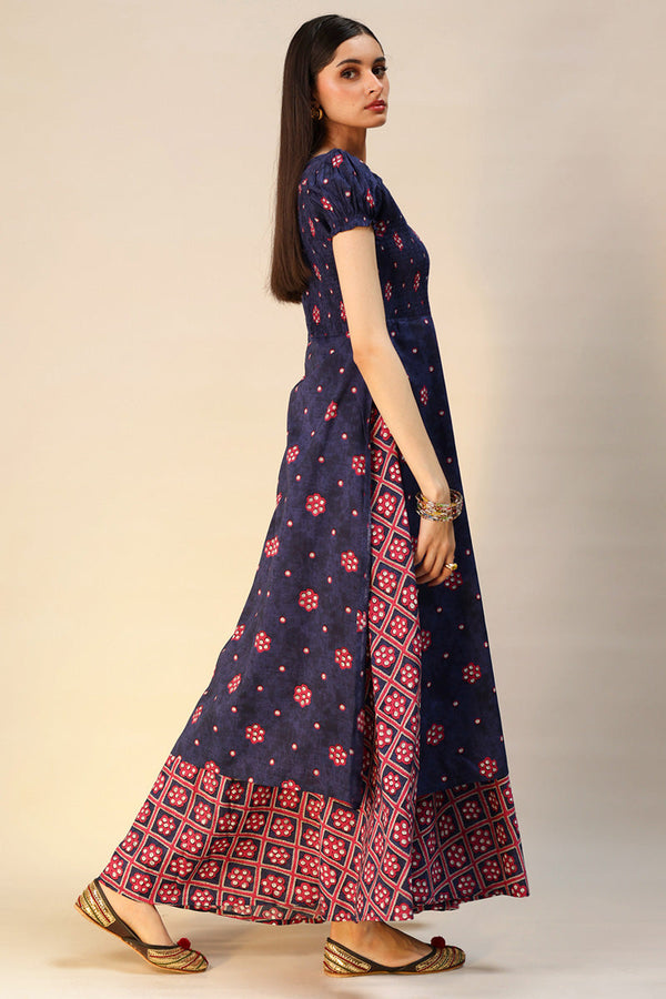 Sheehsakari Smocked Dress