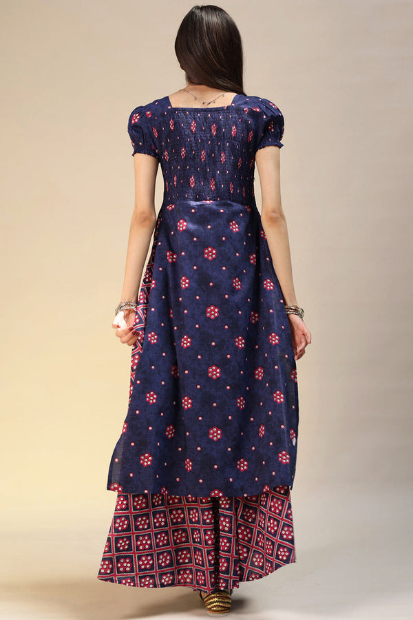 Sheehsakari Smocked Dress