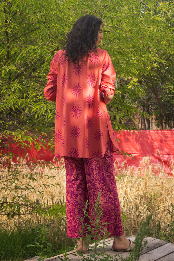 Sunbrust Printed Co-Ord Set