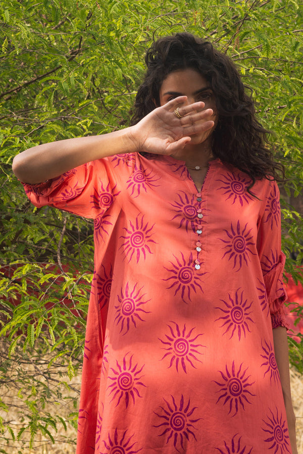 Sunbrust Printed Co-Ord Set