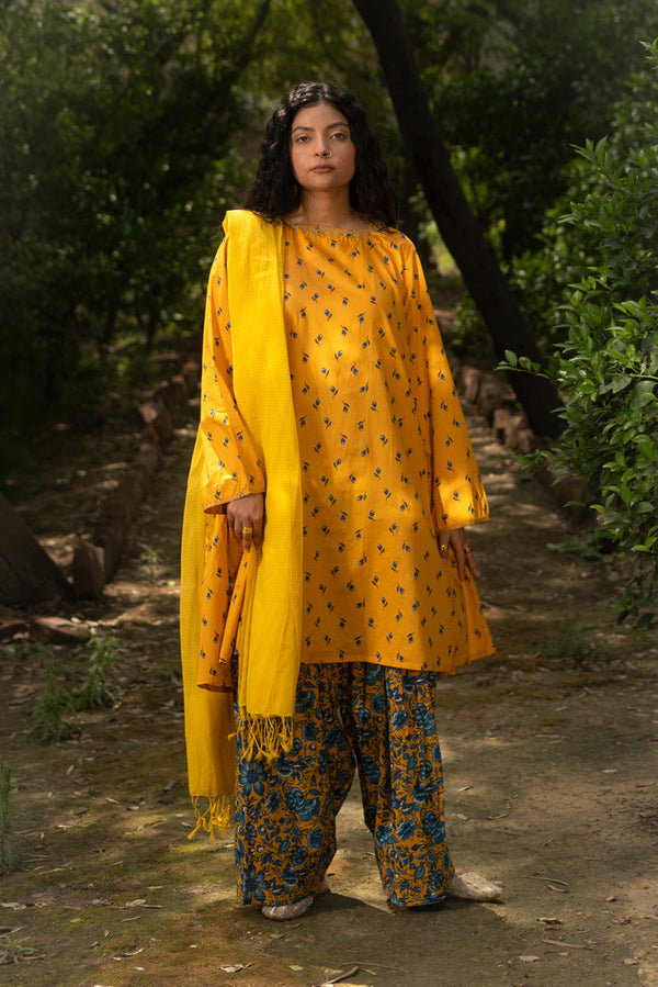 Indigo Chintz Flora Set