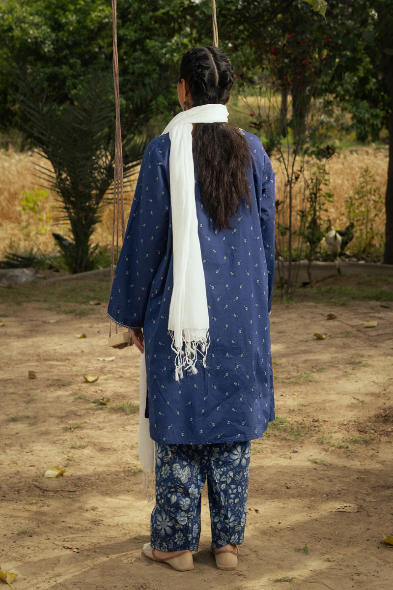 Indigo Chintz Flora Set