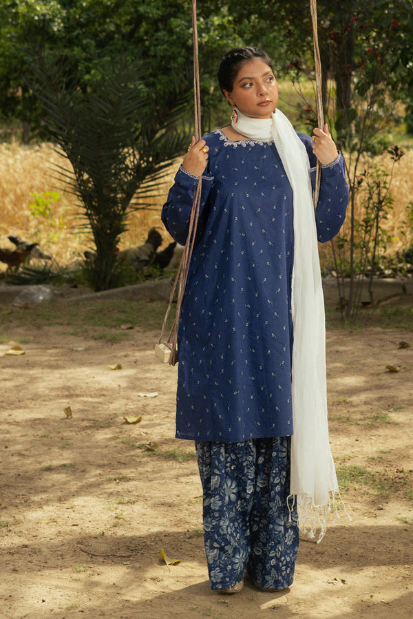 Indigo Chintz Flora Set