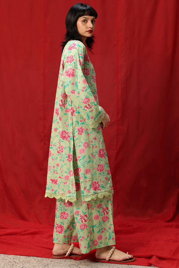 Rose Riwayat Printed Set