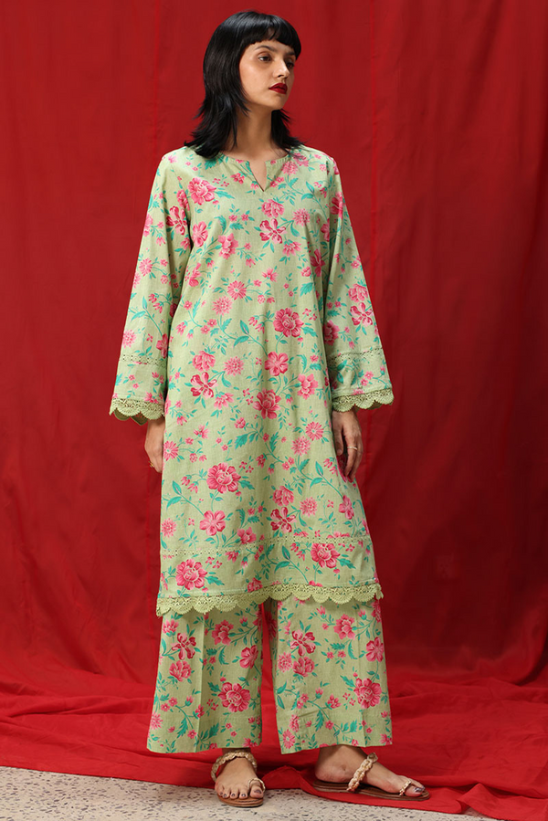 Rose Riwayat Printed Set