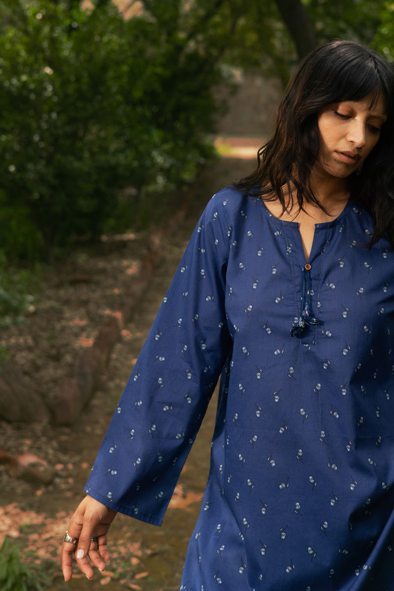 Indigo Chintz 2-Piece