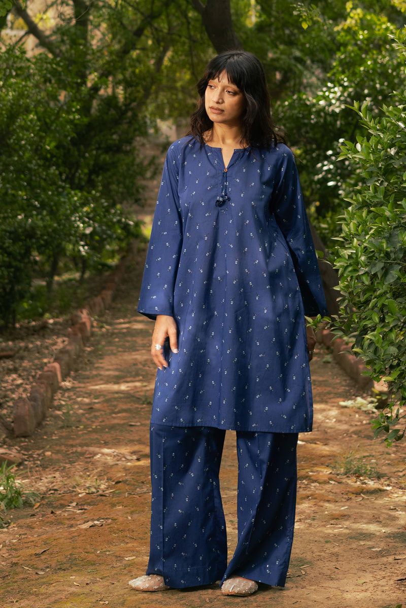 Indigo Chintz 2-Piece