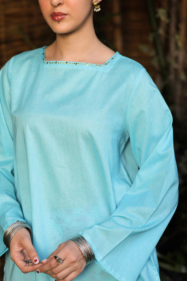 Rose Garden Mukaish Set