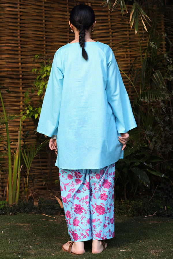 Rose Garden Mukaish Set