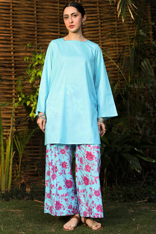 Rose Garden Mukaish Set