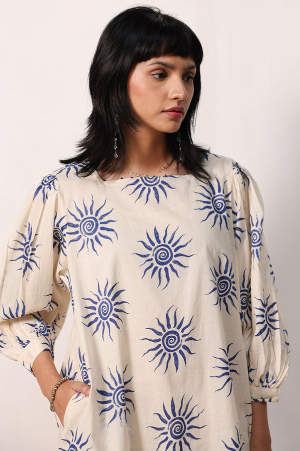 Sun Script Printed Set