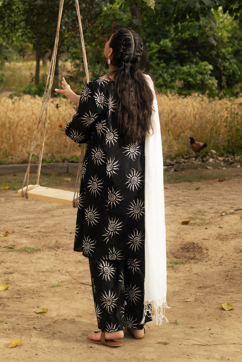 Sunburst Printed Matching Set