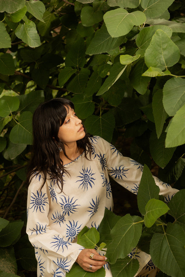 Sunburst Printed Matching Set