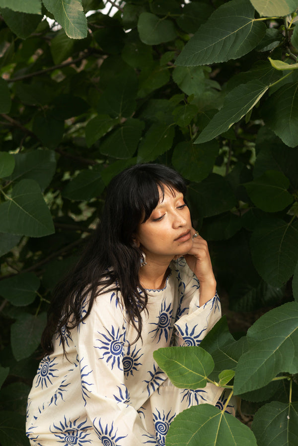 Sunburst Printed Matching Set