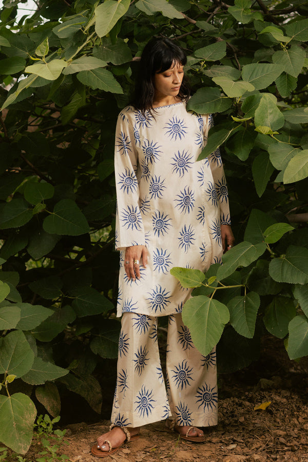 Sunburst Printed Matching Set