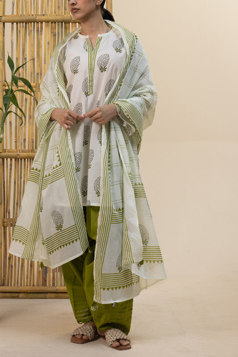 Regal Paisley Printed Dupatta