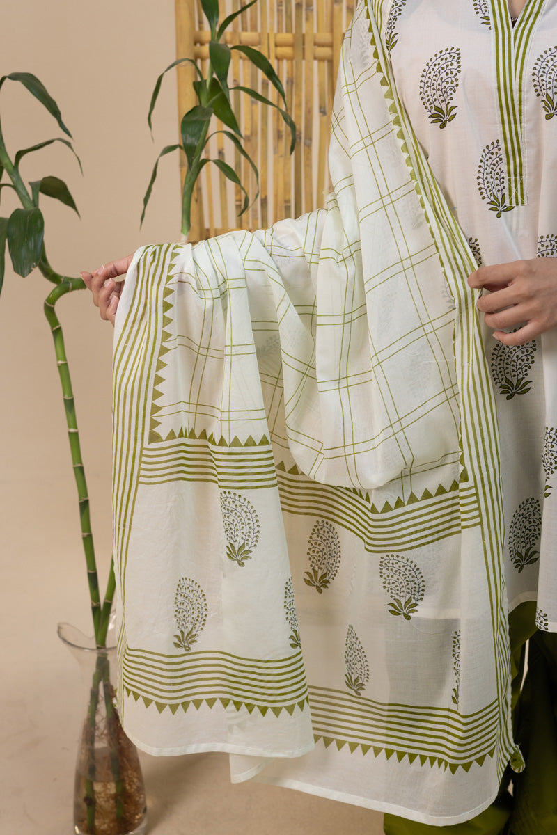 Regal Paisley Printed Dupatta
