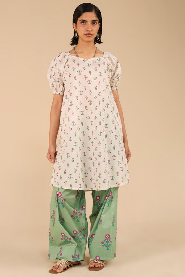 Printed Shabnam Farshi Set