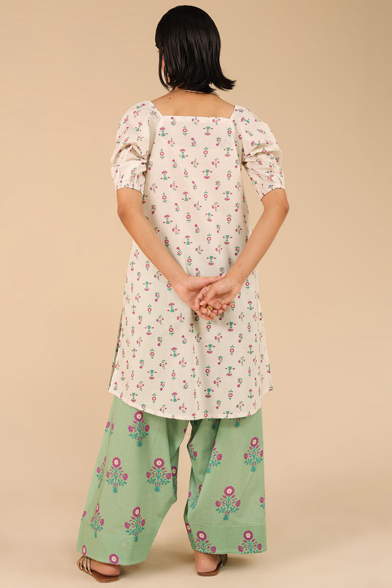 Printed Shabnam Farshi Set