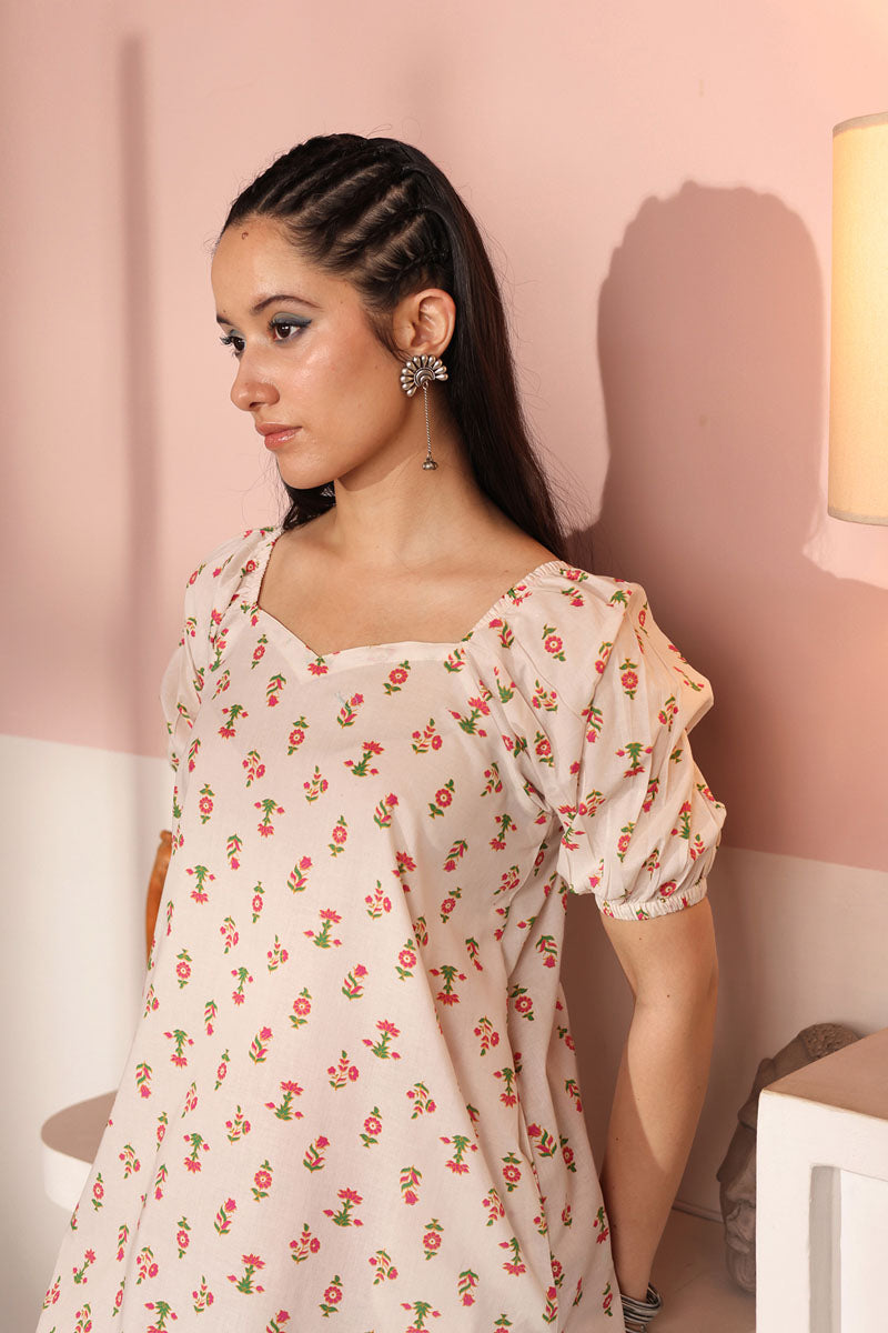 Printed Shabnam Farshi Set