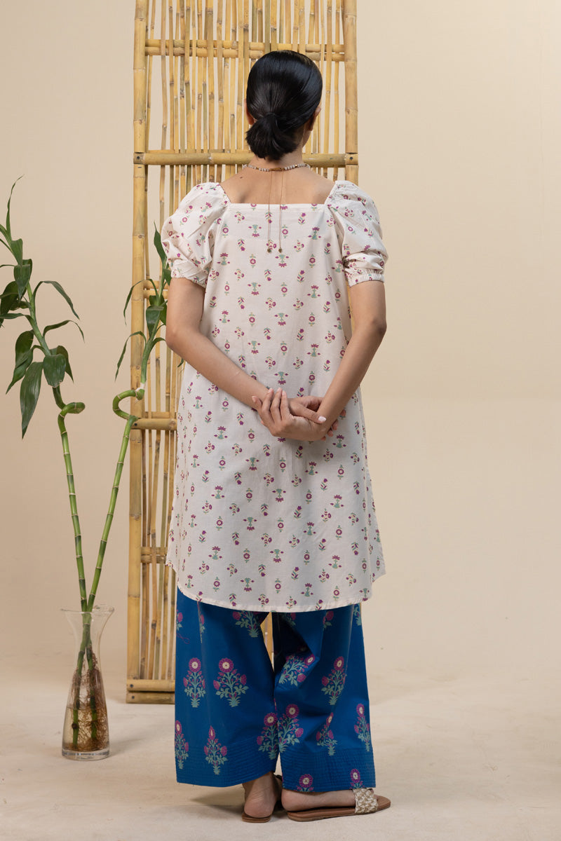 Printed Shabnam Farshi Set