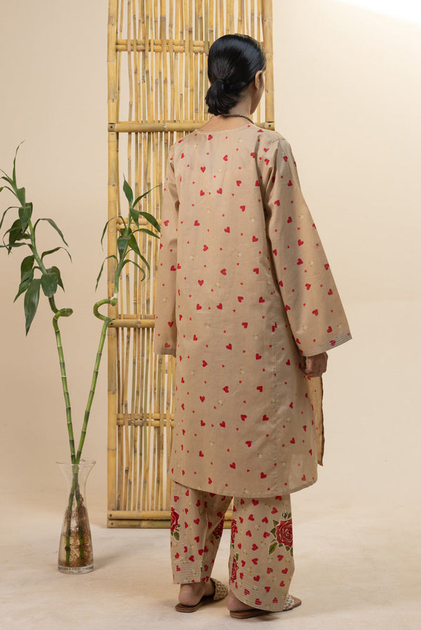 Gulrukh Heart Printed Set
