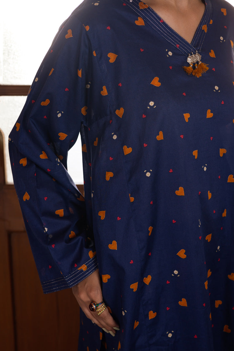 Gulrukh Heart Printed Set