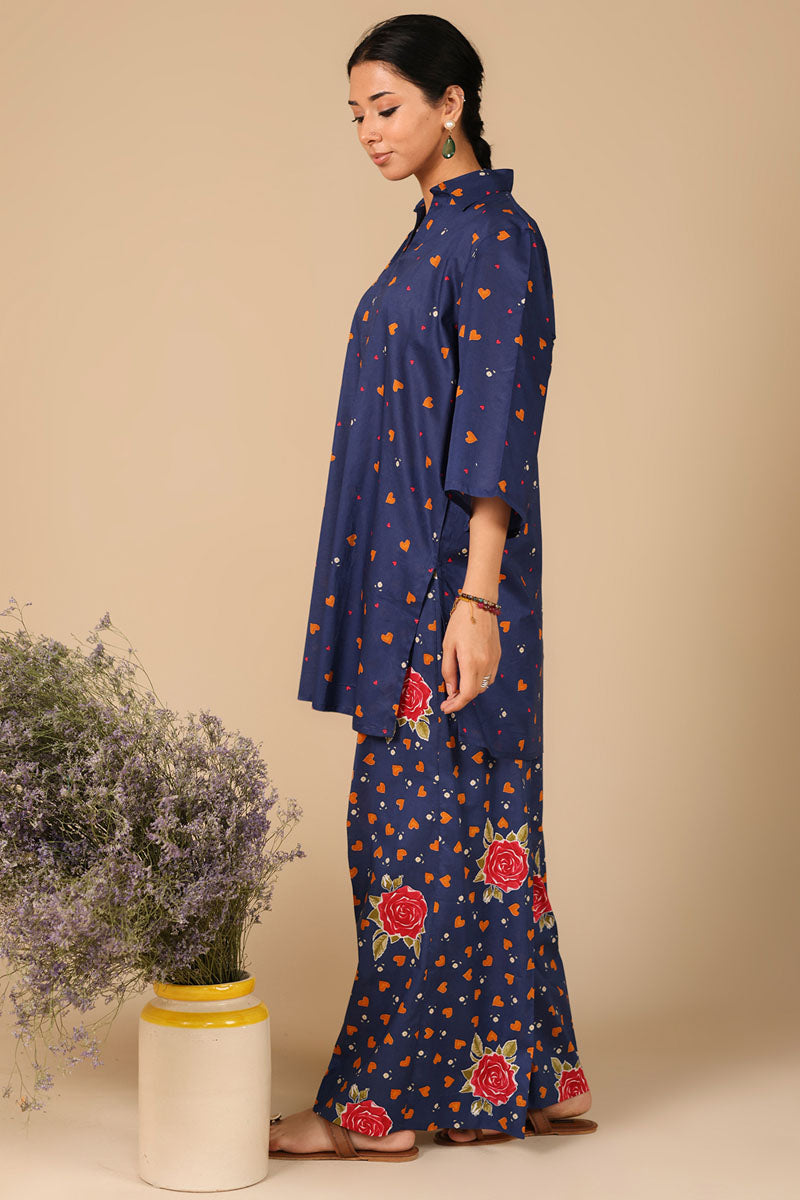 Gulrukh Heart Printed Set
