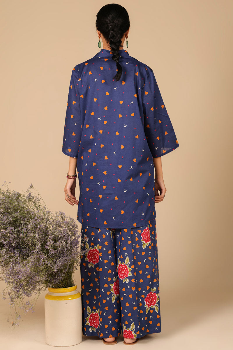 Gulrukh Heart Printed Set