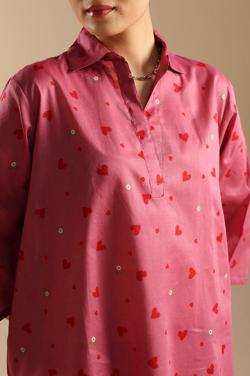Gulrukh Heart Printed Set
