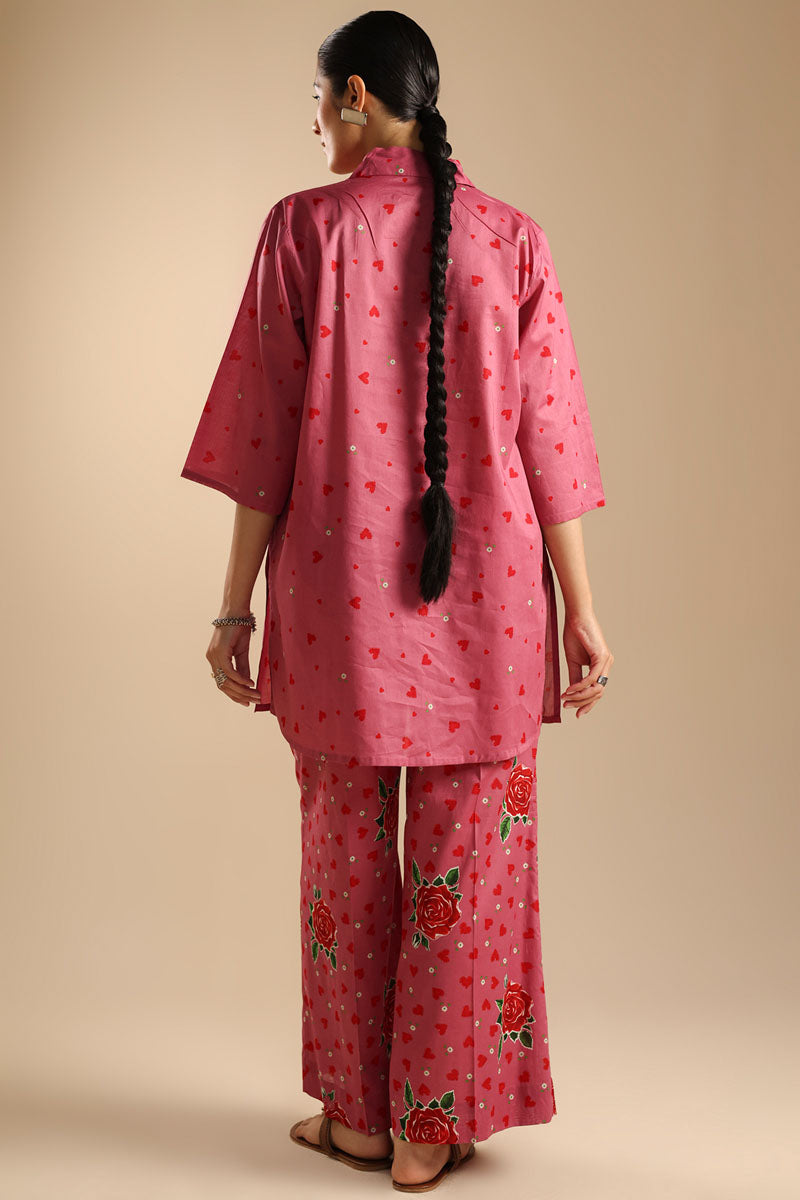 Gulrukh Heart Printed Set