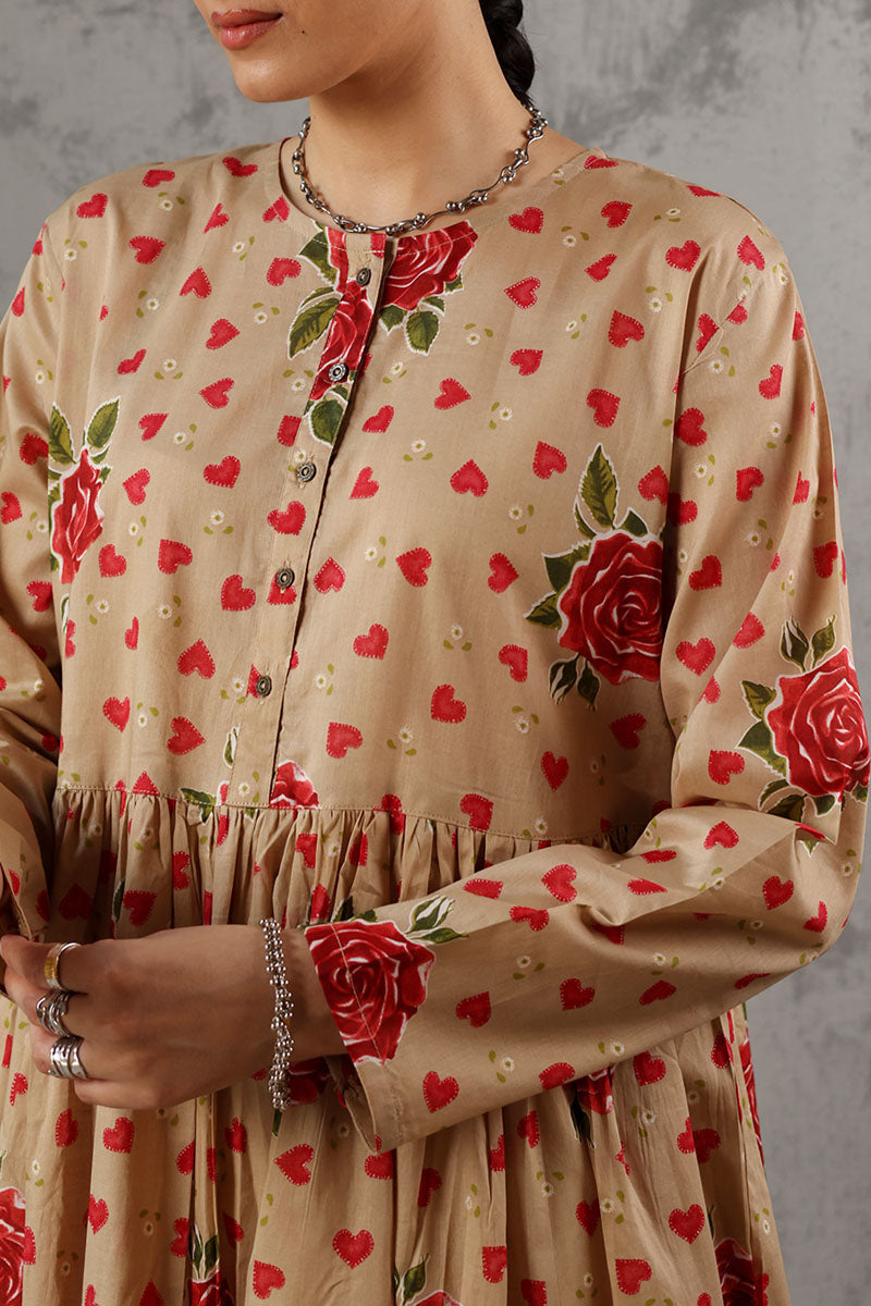 Gulrukh Printed Dress