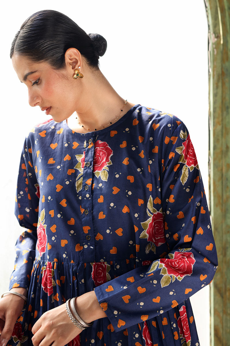 Gulrukh Printed Dress
