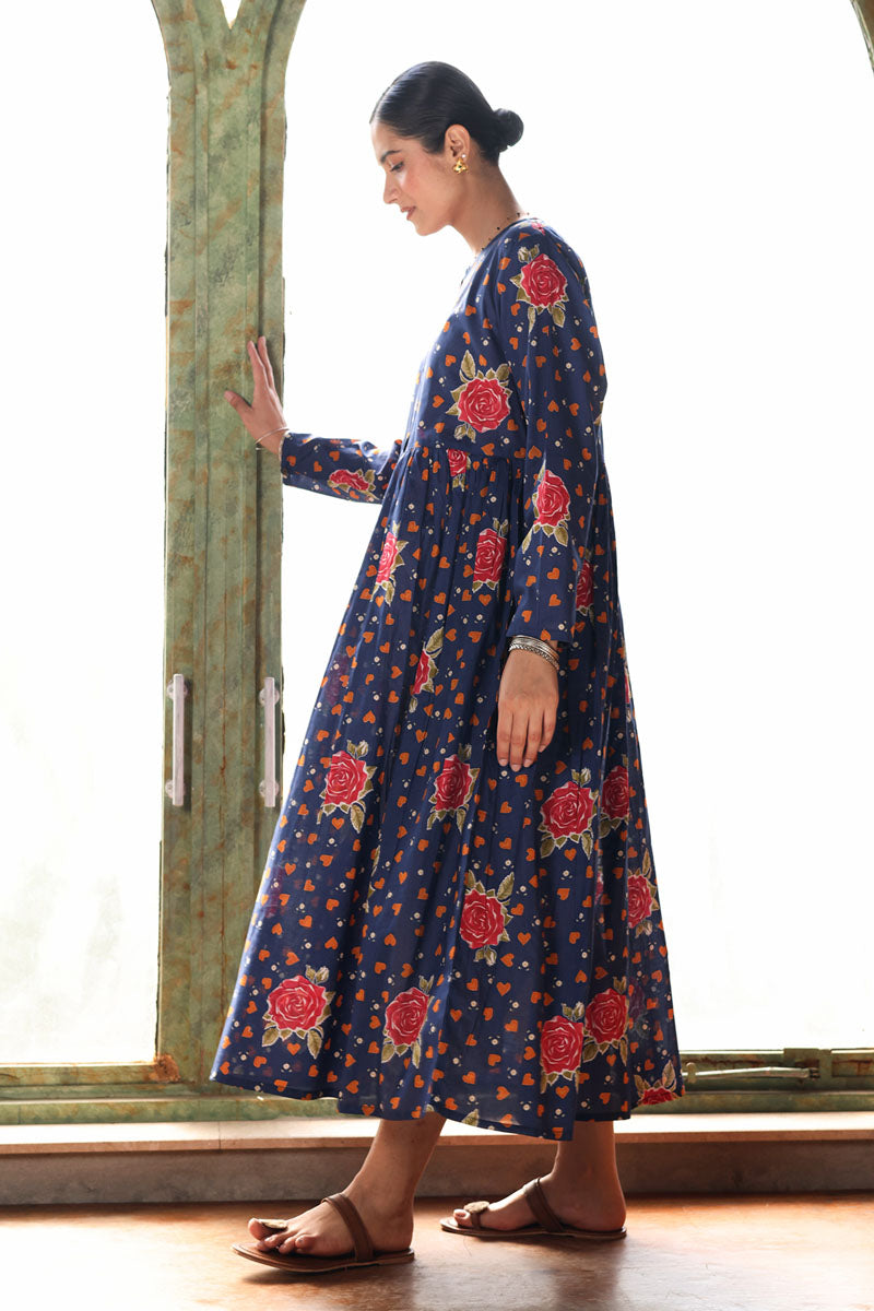 Gulrukh Printed Dress