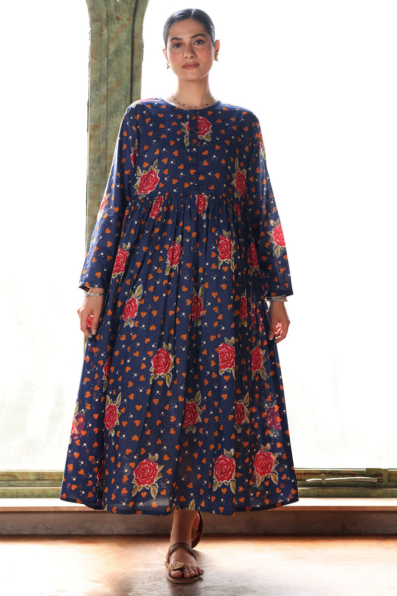 Gulrukh Printed Dress