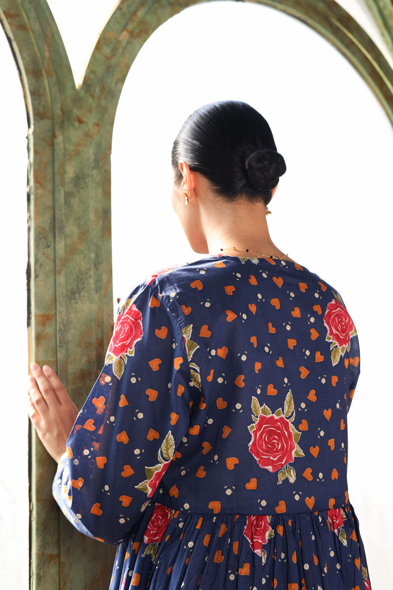 Gulrukh Printed Dress