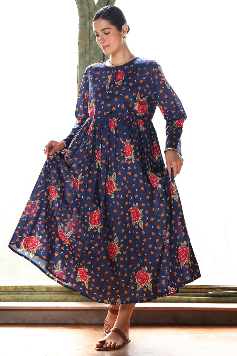 Gulrukh Printed Dress
